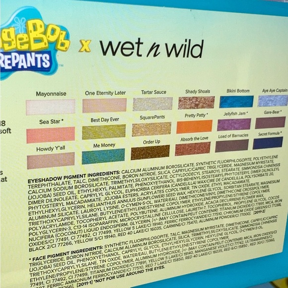 ✨NEW✨ SpongeBob SquarePants Ltd. Edition Full Vault Collection 12 Pc. WET n WILD - Picture 17 of 17